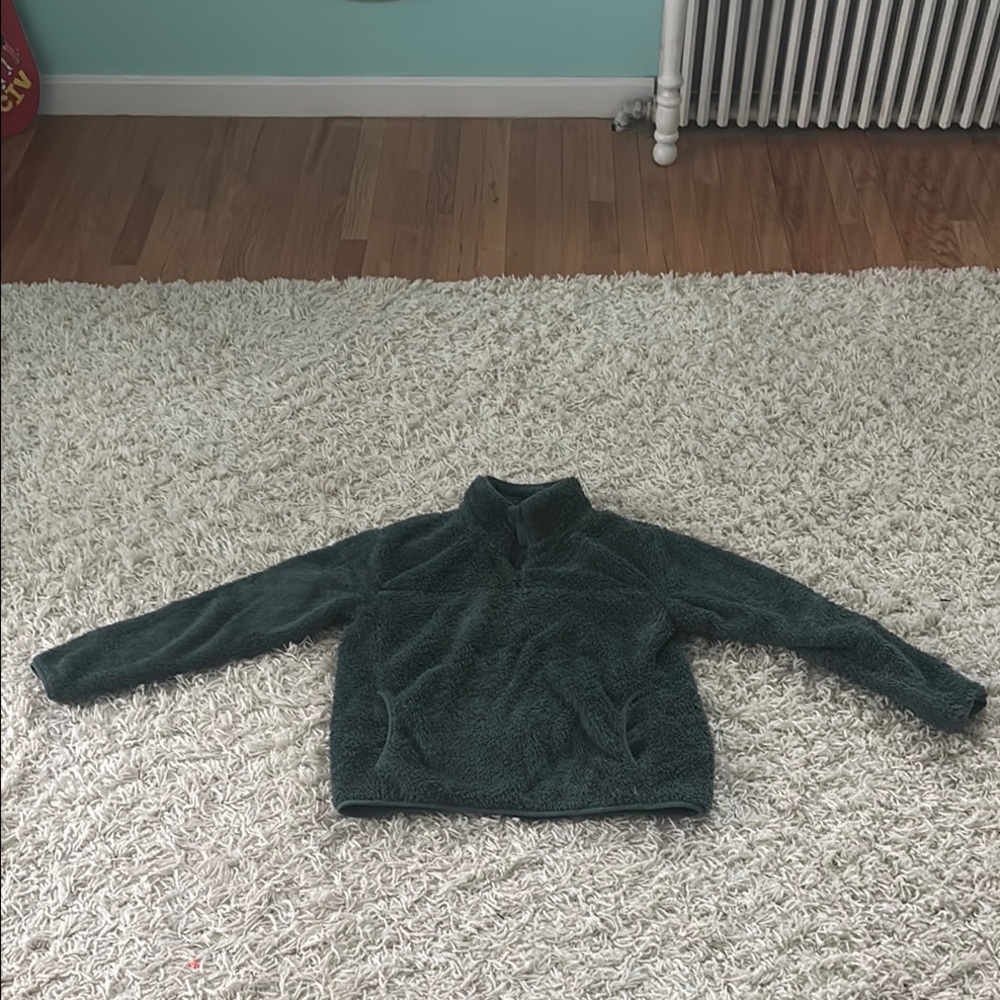 Eddie Bauer Cozy Green Sweater